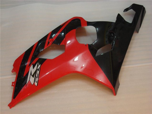 Vermelho Preto Injeção Kit Carenagem Suzuki GSXR 600 / 750 K4 2004-2005 Vermelho Preto Injeção Kit Carenagem Suzuki GSXR 600 / 750 K4 2004-2005