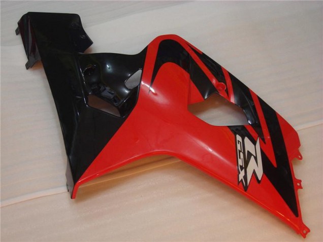 Vermelho Preto Injeção Kit Carenagem Suzuki GSXR 600 / 750 K4 2004-2005 Vermelho Preto Injeção Kit Carenagem Suzuki GSXR 600 / 750 K4 2004-2005