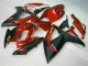 Vermelho Preto Injeção Kit Carenagem Suzuki GSXR 600 / 750 K6 2006-2007 Vermelho Preto Injeção Kit Carenagem Suzuki GSXR 600 / 750 K6 2006-2007