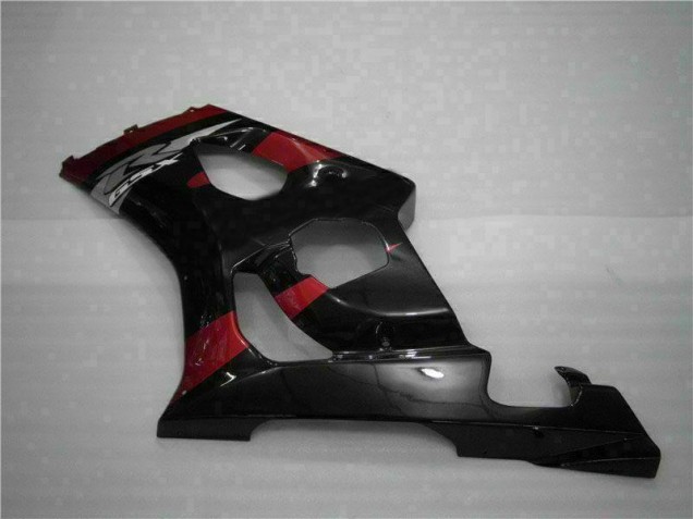 Vermelho Preto Kit Carenagem Suzuki GSXR 1000 K3 2003-2004 Vermelho Preto Kit Carenagem Suzuki GSXR 1000 K3 2003-2004