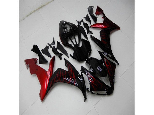 Vermelho Preto Kits Carenagem Yamaha R1 2004-2006 Vermelho Preto Kits Carenagem Yamaha R1 2004-2006