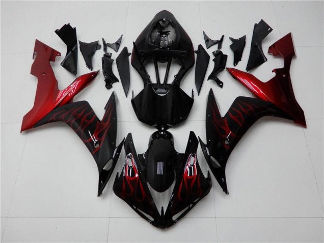 Vermelho Preto Kits Carenagem Yamaha R1 2004-2006 Vermelho Preto Kits Carenagem Yamaha R1 2004-2006