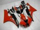 Vermelho Preto Kits Completo Carenagem Yamaha R6 2006-2007