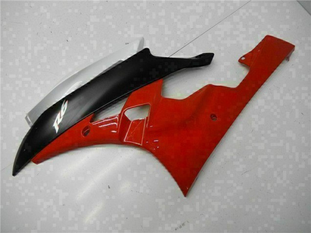 Vermelho Preto Kits Completo Carenagem Yamaha R6 2006-2007